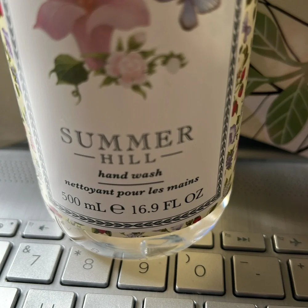 Crabtree & Evelyn Summer Hill Hand Wash 16.9 oz Fresh!